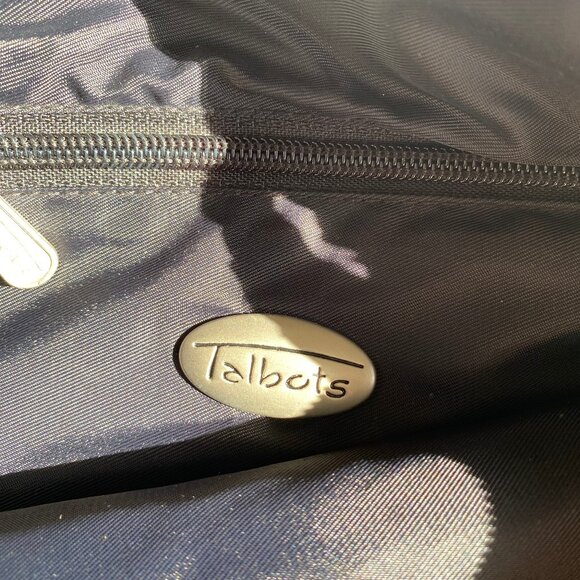 Talbots Black Woven Shoulder Bag - Picture 3 of 12